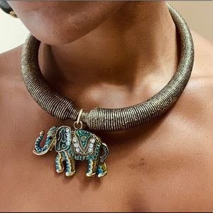 Elephant goddess necklace